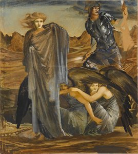 A descoberta da Medusa de Edward Burne-Jones