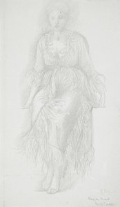 Mulher Sentada de Edward Burne-Jones