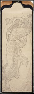 Estudo de Cristo para «A Ascensão» de Edward Burne-Jones