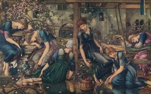 The Briar Rose, The Garden Court, c1890, 1922. de Edward Burne Jones