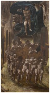 O carro do amor ou o caminho do amor de Edward Burne-Jones