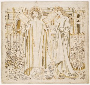A &39;Lenda das Boas Mulheres&39; de Chaucer - Amor e Alcestis de Edward Burne Jones