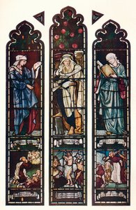 Janela de Sibyl, capela da faculdade de Jesus, Cambridge, c1872 de Edward Burne Jones