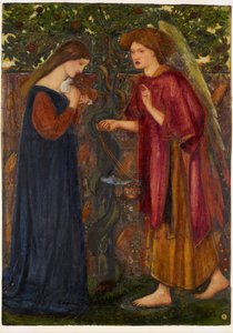 A Anunciação de Edward Burne Jones