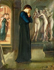 O Coração Deseja, da série &39;Pigmalião e a Imagem&39;, 1868 de Edward Burne Jones