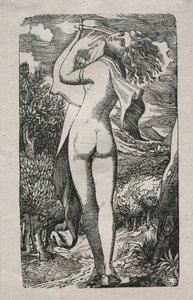 Bacante ou o jogador na lira de Edward Calvert