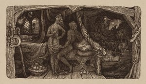 Idílio de interior de Edward Calvert