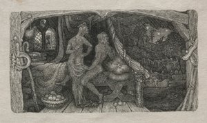 O Idílio da Câmara, 1829. de Edward Calvert