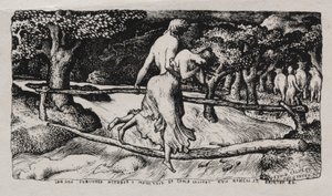 O Dilúvio, 1829. de Edward Calvert