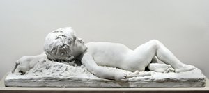 Fauno Adormecido (gesso) de Edward Clark Potter