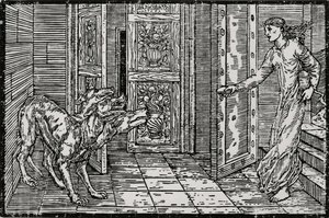 Cerberus de Edward Coley (after) Burne Jones