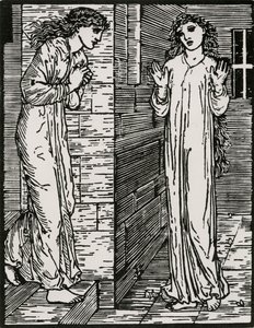Vem para a Primeira Irmã de Edward Coley (after) Burne Jones