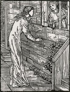 Vem para o Segundo de Edward Coley (after) Burne Jones