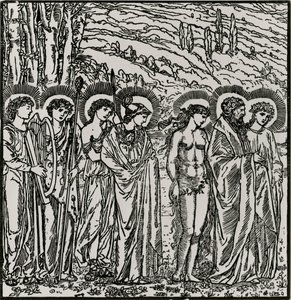 Entrada entre os Deuses de Edward Coley (after) Burne Jones