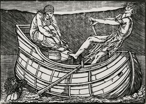 A Cabeça a Subir de Edward Coley (after) Burne Jones