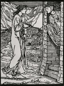 A Torre Falante de Edward Coley (after) Burne Jones