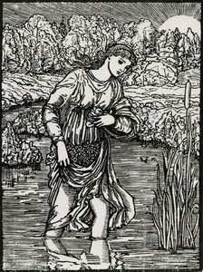 A Tarefa dos Canaviais de Edward Coley (after) Burne Jones