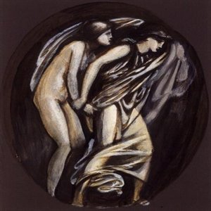 Orpheus liderando Eurídice de Hades, design para o Graham Piano