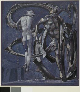Perseus e Andrómeda, estudo para The Doom Fulfilled