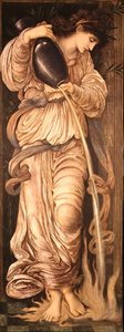 Temperance, c.1867 (mixed media) de Edward Coley Burne Jones