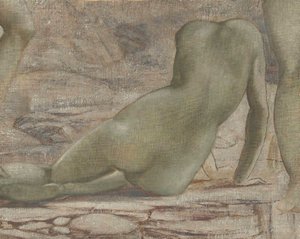The Death of Medusa (um fragmento), c.1876-85 (óleo sobre tela)