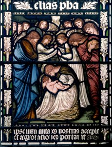 Birmingham, St Martin na arena de touros, Morris & Co., Edward Burne-Jones, A Natividade, 1876 de Edward Burne Jones
