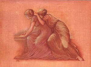 Números em uma Varanda de Edward Coley Burne Jones