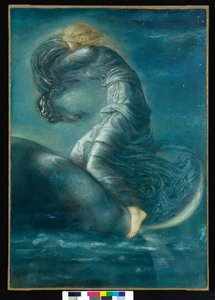 Luna, c.1872-75 de Edward Burne Jones