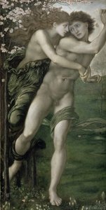 Phyllis e Demophoon, 1870 de Edward Burne Jones