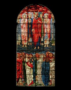 A janela da ascensão, 1885 (vitral) de Edward Burne Jones