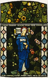 A bem-aventurada Virgem Maria, Morris & Co. de Edward Burne Jones