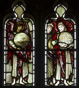 Os Dias da Criação, 1874 (vitral) de Edward Burne Jones