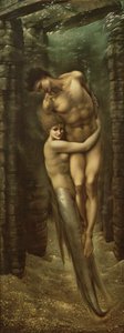 As profundezas do mar, 1886 de Edward Burne Jones