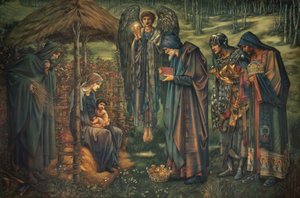A estrela de Belém, 1888-91 de Edward Burne Jones