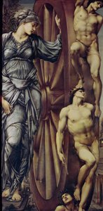 A roda da fortuna de Edward Burne-Jones