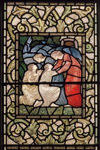 Wilden, Todos os Santos, Morris & Co., Edward Burne-Jones, John Henry Dearle (1859-1932), Recepção ao Paraíso, 1902-1914, Louisa, Alfred, Os Baldwins, Primeiro Ministro, Metodista, Worcestershire, Arts &