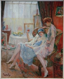 Visita ao estúdio de Edward Cucuel