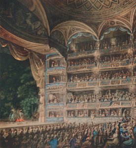 Interior do Teatro Drury Lane, 1795, 1948.