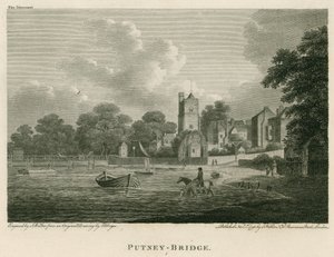 Ponte de Putney, em Londres de Edward Dayes