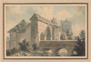 Abadia de Waltham, Essex de Edward Dayes