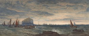 A Rocha do Baixo ao Amanhecer de Edward Duncan