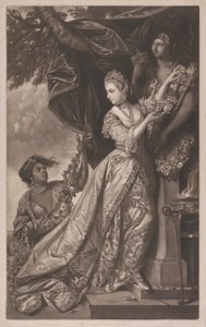 Lady Elizabeth Keppel e uma Servidora de Edward Fisher