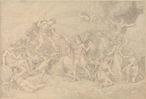Apollo e Phaeton de Edward Francis Burney