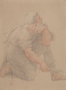 Estudo para o Magus de Edward Francis Burney