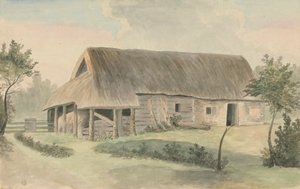 Telhado de palha de Edward Francis Burney