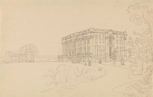 Vista de Easton Neston, Northants