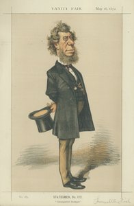 O Hon Hamilton Fish, Secretário de Estado dos Negócios Estrangeiros dos EUA de Edward Frederick Brewtnall