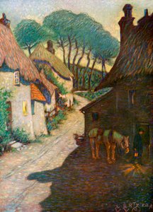 Thurlestone Village, Devon do Sul, 1924-1926 de Edward Frederick Ertz