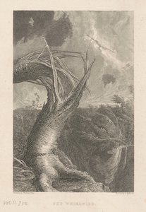 O redemoinho de Edward Gallaudet, after Thomas Cole