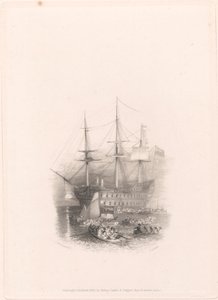 O Bellerophon, Plymouth Sound de Edward Goodall